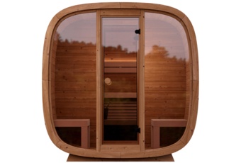 Sauna fińska zewnętrzna Leil® Saunas Dice Dual 4-osobowa