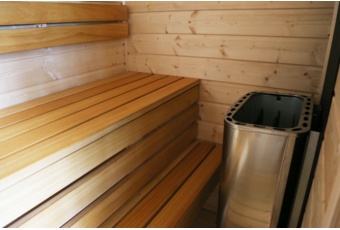 Sauna fińska zewnętrzna Nordum Baltic 120 x 180 cm