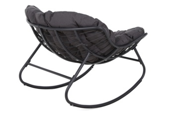 Fotel bujany Bari Grey / Grey Melange