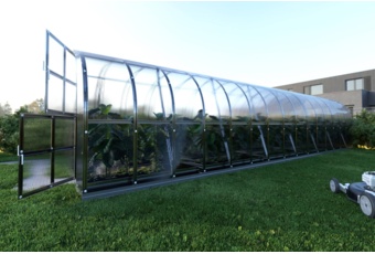 Szklarnia ogrodowa z poliwęglanu Terplant Comfort Plus 3x10 m