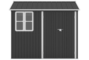 Domek narzędziowy z oknem Randers 253 x 175 cm Domek narzędziowy Randers 253 x 175 cm Grey