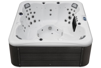 Wanna ogrodowa z hydromasażem Aquess Zenya 5002 7-osobowa