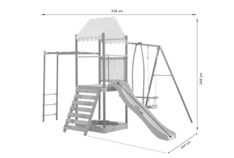 Plac zabaw do ogrodu Zielone Królestwo