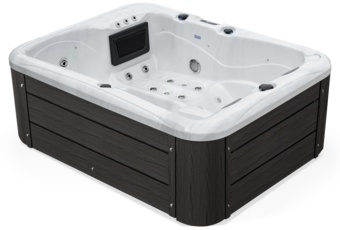 Wanna ogrodowa z hydromasażem Aquess Zenya 2201 3-osobowa