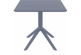 Stół Siesta Sky 80 cm Dark Grey