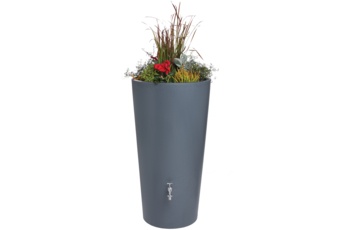 Zbiornik na deszczówkę MPI Rainbowl Flower 150 l ciemnoszary