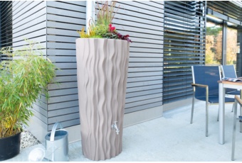 Zbiornik na deszczówkę MPI Alana 160 l szary