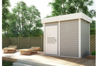 Sauna fińska zewnętrzna Prymulka Sauna fińska zewnętrzna Megiw Prymulka