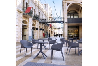 Stół Siesta Sky 70 cm Taupe