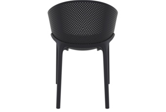 Krzesło Siesta Sky czarne na taras i balkon Krzesło Siesta Sky Black