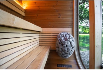 Sauna fińska zewnętrzna Leil® Saunas Dice Pocket 4-osobowa