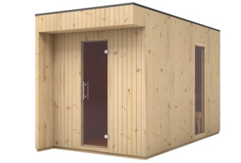 Sauna fińska zewnętrzna Musta Sauna fińska zewnętrzna Megiw Musta