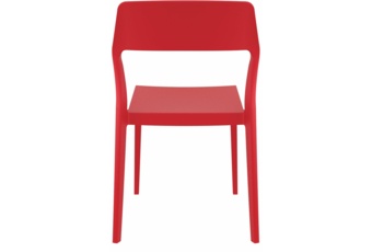 Krzesło Siesta Snow czerwone eleganckie Krzesło Siesta Snow Red