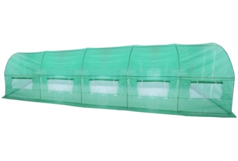 Tunel foliowy 3x8 m wzmocniony zielony