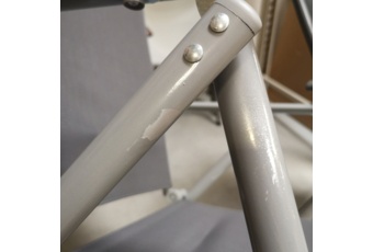 Krzesło ogrodowe metalowe Casablanca Silver / Grey II. gatunek