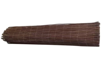 Mata wiklinowa 150 x 500 cm - brązowa - na balkon - na ogrodzenie Mata wiklinowa 150 x 500 cm