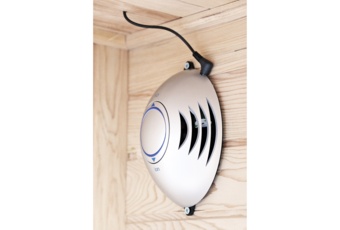 Sauna infrared narożna Nordum Solea 2-osobowa naturalna