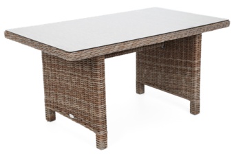 Meble ogrodowe technorattanowe Alicante Ginger / Brown Melange