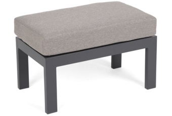 Narożne meble ogrodowe aluminiowe Galapagos Grey / Taupe