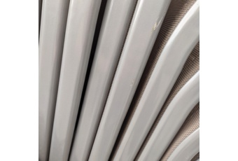 Krzesło ogrodowe metalowe Sevilla - szarobrązowe - II. gatunek Krzesło metalowe ogrodowe Sevilla Silver / Taupe II. gatunek