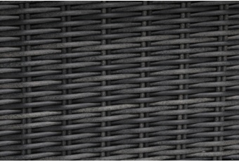 Fotel ogrodowy technorattanowy Alicante - szary - elegancki Fotel technorattanowy Alicante Grey / Grey Melange