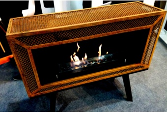 Biokominek prostokątny Infire Industrial Biokominek Infire Industrial