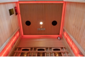 Sauna infrared Nordum Solea 2-osobowa biała