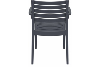 Meble ogrodowe Siesta Artemis Ares 140 cm Dark Grey 4+1