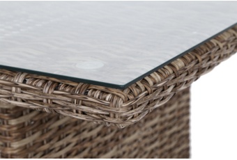 Meble ogrodowe technorattanowe Bergamo Ginger / Brown Melange