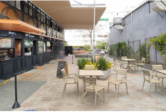 Krzesło Siesta Paris Taupe beżowe Krzesło Siesta Paris Taupe