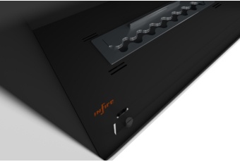 Biokominek nowoczesny Infire Inecco czarny Biokominek Infire Inecco czarny