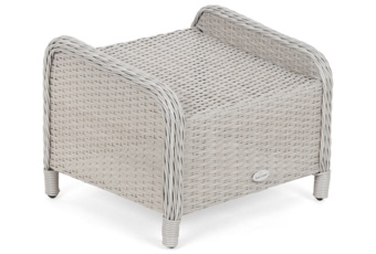 Meble ogrodowe technorattanowe Sofia White / Grey