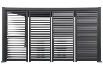 Panel żaluzjowy do pergoli ogrodowej Bermeo