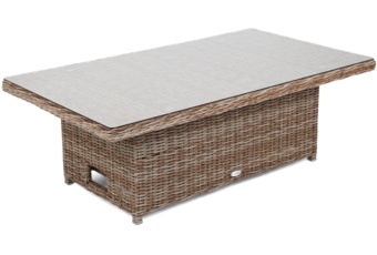 Meble ogrodowe technorattanowe Memfis Ginger / Brown Melange powystawowe