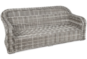 Meble ogrodowe technorattanowe Foggia Light Grey / Grey Melange