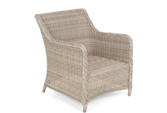 Narożny zestaw mebli ogrodowych prawy California Beige / Beige Melange