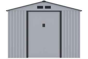 Domek narzędziowy Oslo 277 x 191 cm Light Grey