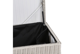 Skrzynia ogrodowa Lorca Mini - biała Skrzynia ogrodowa Lorca Mini White