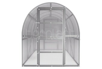 Szklarnia z poliwęglanu 2x4 m Terplant Comfort, poliwęglan 4 mm Szklarnia ogrodowa z poliwęglanu Terplant Comfort 2x4 m