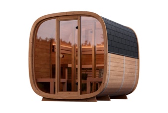 Sauna fińska zewnętrzna Leil® Saunas Dice Dual 4-osobowa