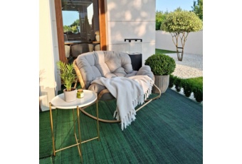 Fotel technorattanowy Palermo Beige / Light Grey