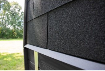 Sauna fińska zewnętrzna Leil® Saunas Black Cube Classic 4-osobowa