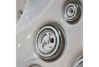 Wanna ogrodowa z hydromasażem Aquess Delight 5202 5-osobowa