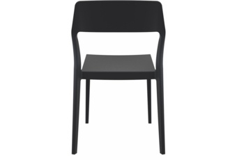 Krzesło Siesta Snow - czarne z polipropylenu Krzesło Siesta Snow Black