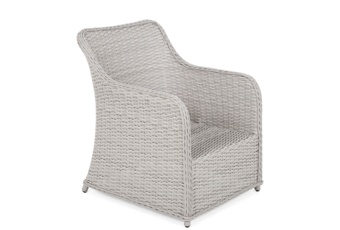 Meble ogrodowe technorattanowe Bergamo White / Grey