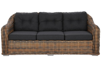 Meble ogrodowe technorattanowe Foggia Flex Ginger Melange / Dark Grey