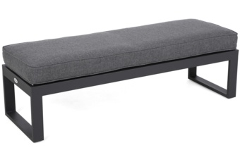 Narożne meble ogrodowe aluminiowe Neapol Grey / Grey Melange