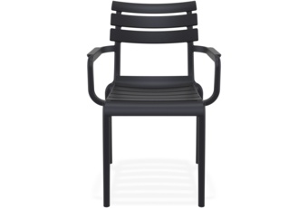 Krzesło Siesta Paris czarne z polipropylenu Krzesło Siesta Paris Black