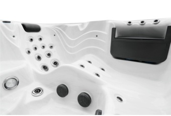 Basen ogrodowy z przeciwprądem i hydromasażem Hanscraft Valhalla 580 x 230 cm - całoroczny - 66 dyszy Basen ogrodowy z przeciwprądem i hydromasażem Hanscraft Valhalla 580 x 230 cm