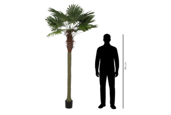 Sztuczna palma wachlarzowa 250 cm